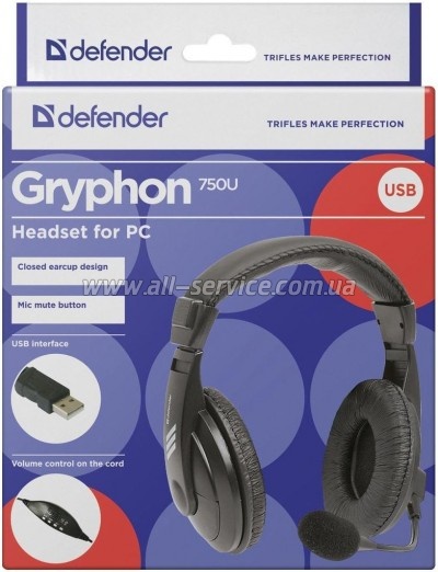 �������� Defender Gryphon 750U USB (63752)