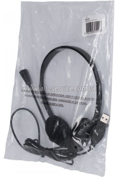 �������� Sandberg Headset Bulk USB Black (825-29)
