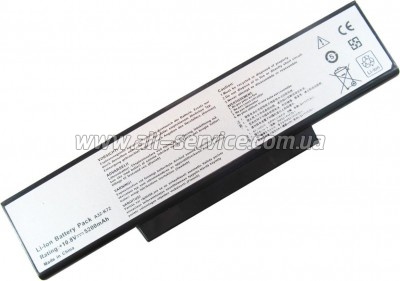 ����������� ��� �������� AlSoft Asus A32-K72 5200mAh 6cell 11.1V Li-ion (A41440)