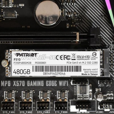  SSD M.2 2280 480GB Patriot (P310P480GM28)