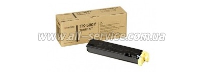 Тонер-картридж OEM Kyocera Mita TK-500Y Тонер-картридж OEM Kyocera Mita TK-500Y