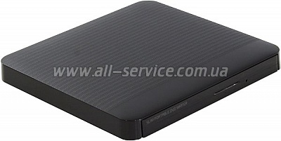  H-L Data Storage DVDR/RW Slim USB BLACK (GP50NB41.AUAE12B)