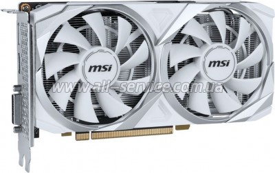  MSI GeForce RTX3050 8Gb VENTUS 2X XS WHITE OC (RTX 3050 VENTUS 2X XS WHITE 8G OC)