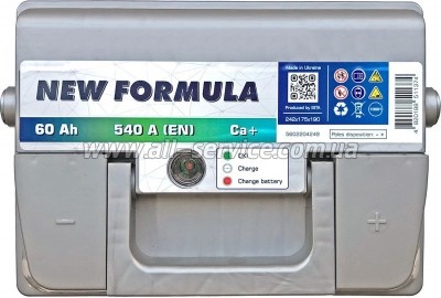   NEW FORMULA 60Ah (5602204249)