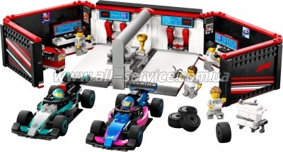 ����������� LEGO City ����� F1 � ���������� Mercedes-AMG � Alpine (60444)