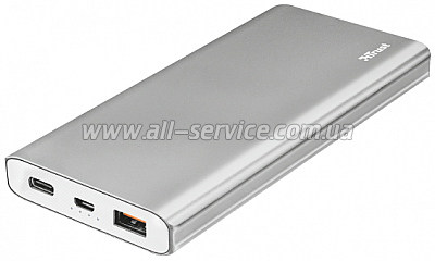   TRUST Omni thin metal 10000 USB-C QC3 (22701)