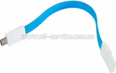 ���� ������ USB 2.0 AM to Micro 5P 0.18m blue Extradigital (KBU1785)