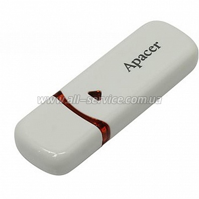  Apacer 32GB AH333 white USB 2.0 (AP32GAH333W-1)