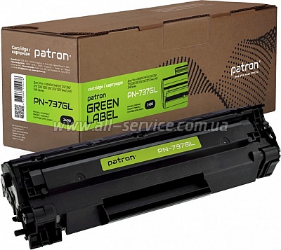 �������� Patron Green Label Canon MF211/ MF229/ MF232/ MF237/ MF249/ LBP151 ������ Canon 737 (PN-737GL)