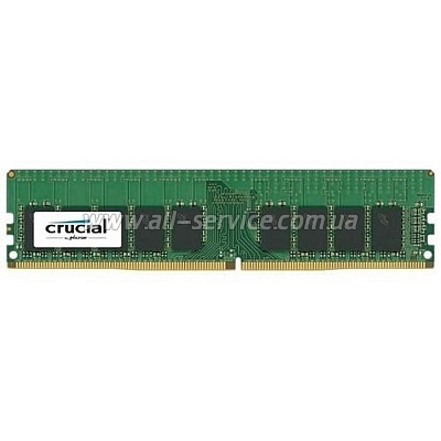  16GB Crucial DDR4 CL17 ECC Unbuffered (CT16G4WFD824A)