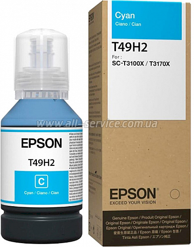  Epson T49H Epson SC-T3100X Cyan (C13T49H20N)