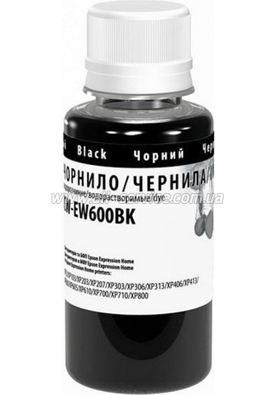 Чернила Colorway Epson XP103/ 600 100мл Black (CW-EW610BK01) Чернила Colorway Epson XP103/ 600 100мл Black (CW-EW610BK01)