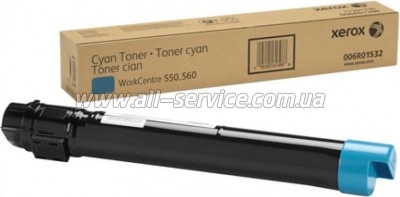 Тонер-картридж Xerox Color 550/ 560 Cyan (006R01532) Тонер-картридж Xerox Color 550/ 560 Cyan (006R01532)