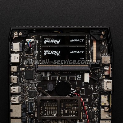������ ������ ��� �������� SoDIMM DDR4 16GB 3200 MHz Impact Kingston Fury (ex.HyperX) (KF432S20IB/16)