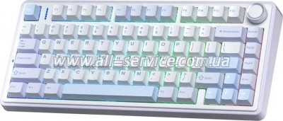 ���������� Aula F75 Gasket Greywood V3 switch Hot-Swap PBT Wireless/Bluetooth/USB Blue (6948391208633)