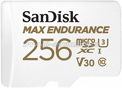   SanDisk 256GB microSD class 10 UHS-I U3 V30 High Endurance (SDSQQVR-256G-GN6IA)