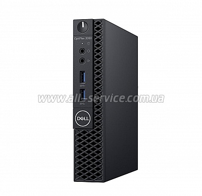  Dell OptiPlex 3060 MFF (N030O3060MFF_U) Black