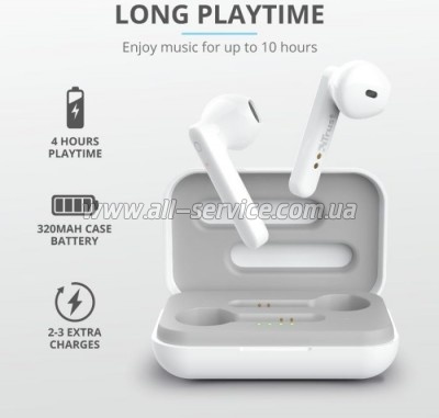  Trust Primo Touch True Wireless Mic White (23783)