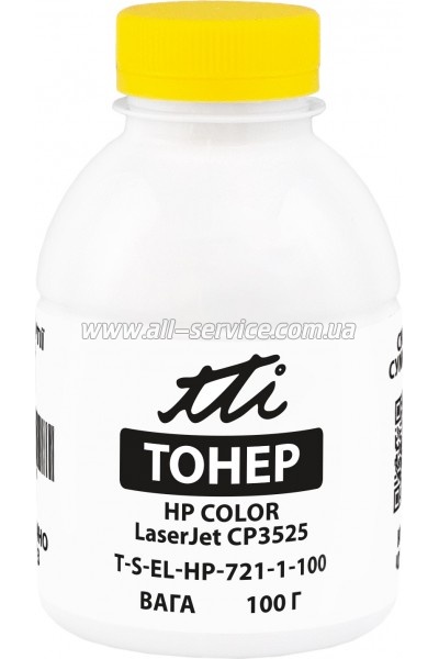 ����� TTI HP Color LaserJet CP3525 ����� 100� Yellow (TSM-T721-1-100)