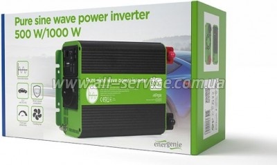 ������������� �������� 12V/230V 500W (1000W peak power) ������ ��������� EnerGenie (EG-PWC-PS500-01)