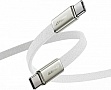 ���� ������ USB-C to USB-C 1.2m 60W 3A nylon white Acefast (6974316286257)