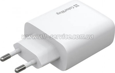 �������� ������� ColorWay GaN Mini 50W white (CW-CHS050PD-WT)