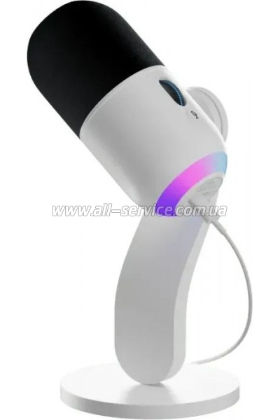  Logitech Yeti GX Dynamic RGB Gaming Mic with Lightsync Off-White (988-000576)