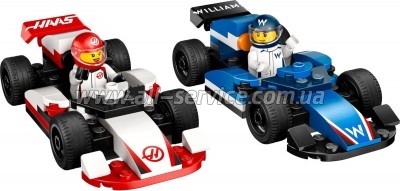 ����������� LEGO City ���������� ��� ����� F1 ������ Williams Racing � Haas F1 (60464)