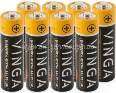  Vinga AA LR6 Alkaline 8pcs (VJABAA8)