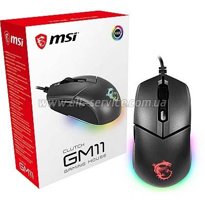 ���� MSI Clutch GM11 Black (S12-0401650-CLA)