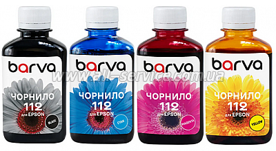Комплект чернил Barva Epson 112 Epson L15150/ L15160/ L6570/ L6550/ L11160/ L6490/ L15180/ L6580 4x180мл (E112-180-MP) Комплект чернил Barva Epson 112 Epson L15150/ L15160/ L6570/ L6550/ L11160/ L6490/ L15180/ L6580 4x180мл (E112-180-MP)
