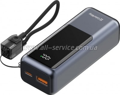 ������� ������������� ColorWay 10000mAh Urban PD 22.5W Gray (CW-PB100LP03GR)