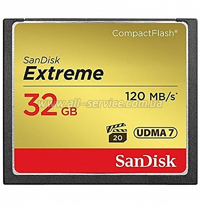   32GB SanDisk CF Extreme (SDCFXSB-032G-G46)