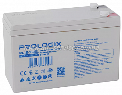   Prologix 12V-7Ah GEL (PL12-7GEL)