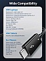 ���� ������ USB-C to USB-C 1.0m Thunderbolt 4 100W Cabletime (CA915422)