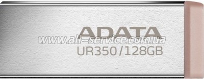  ADATA 128GB UR350 Silver/Beige USB 3.2 (UR350-128G-RSR/BG)