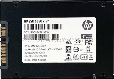 SSD  2.5" 240GB S650 HP (345M8AA)