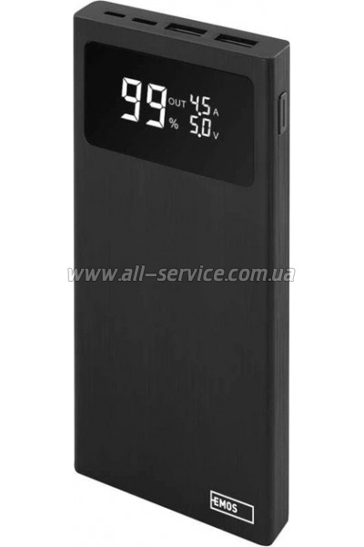 ������� ������������� EMOS 10000mAh BETAQ 10 PD 22.5W black (B0531B)