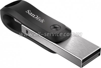  SanDisk 256 GB iXpand Go USB/Lightning (SDIX60N-256G-GN6NE)