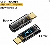 ������� USB-C M to USB-C F 40Gbps 240W 8K with display XoKo (AC-240TC�)