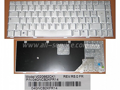 Клавиатура NB ASUS A8 F8 N80 V6000 W3 W3J W3000 W6 W6000 X80 Z99 SILVER US Клавиатура NB ASUS A8 F8 N80 V6000 W3 W3J W3000 W6 W6000 X80 Z99 SILVER US