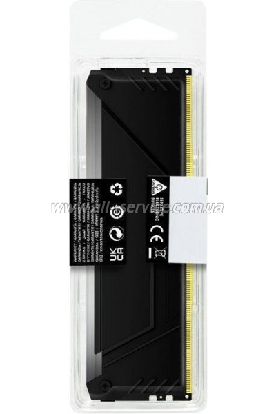     DDR4 32GB 3600 MHz Fury Beast RGB Kingston Fury (ex.HyperX) (KF436C18BB2A/32)