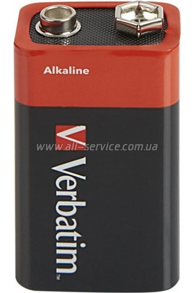  Verbatim  Alcaline 9V * 1 (49924)