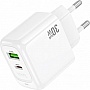 Зарядний пристрій HOCO CS55A 1xUSB-C PD30W + 1xUSB QC3.0 white (6942007631549) Зарядний пристрій HOCO CS55A 1xUSB-C PD30W + 1xUSB QC3.0 white (6942007631549)