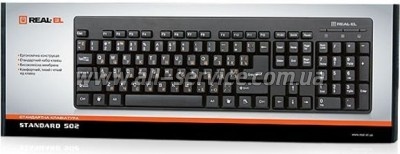  REAL-EL 502 Standard, USB, black