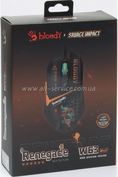 ����� A4Tech W63 Max USB Renegade Midnight (4711422003710)