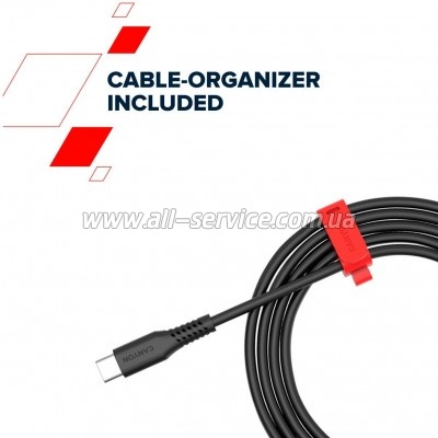 ���� ������ USB-C to USB-C 2.0m CC60SC 60W White Canyon (CNS-CC60SC20W)