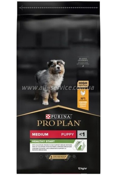     Purina Pro Plan Dog Medium Puppy     12 (7613035120402)