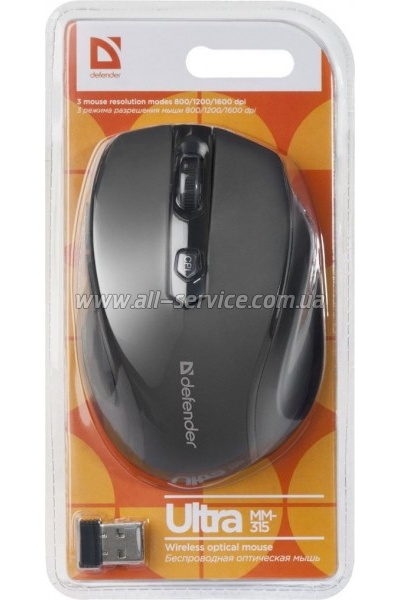 ����� Defender Ultra MM-315 Black (52315)