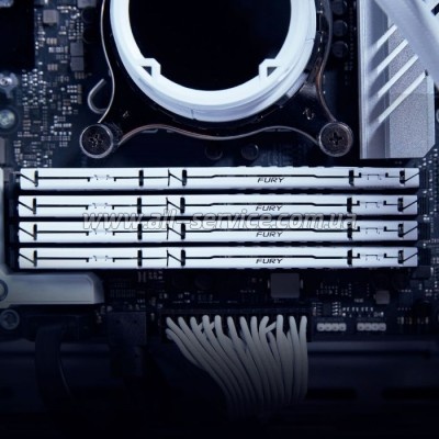     DDR5 16GB 5200 MHz Beast AM5 White Kingston Fury (ex.HyperX) (KF552C36BWE-16)